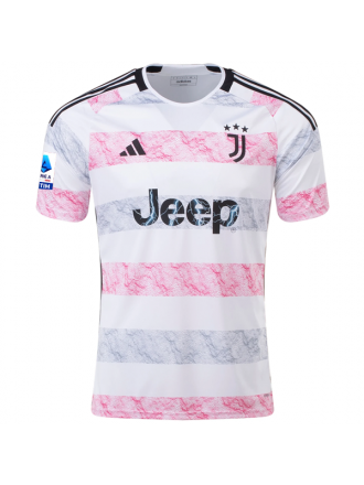 Maglia adidas Juventus Adrian Rabiot Away / Serie A 23/24 (Bianco)