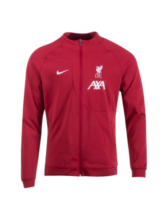 Nike Liverpool Anthem Giacca 22/23 (Rosso scuro/Bianco)