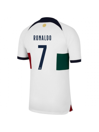 Maglia da trasferta Nike Portugal Cristiano Ronaldo 22/23 (vela/ossidiana)
