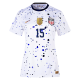 Maglia Nike Womens United States Alana Cook 4 Star Home 23/24 w/ 2019 World Cup Champion Patch (Bianco/Blu)