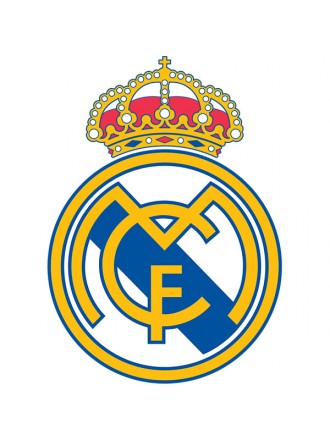 Decalcomania Real Madrid (4x4 pollici)