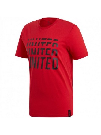Maglietta adidas Manchester United DNA Graphic Uomo (rosso)