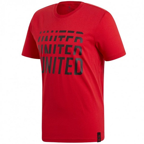 Maglietta adidas Manchester United DNA Graphic Uomo (rosso)