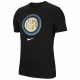 Maglietta Nike 19/20 Inter Milan Crest Uomo (Nero)
