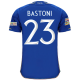Maglia adidas Italia Alessandro Bastoni Home con patch Campione d'Europa + Nations League 22/23 (Blu)