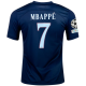 Maglia home Nike Paris Saint-Germain Kylian Mbappe con toppe Champions League 22/23 (Midnight Navy/Bianco)