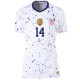 Maglia Nike Womens United States Emily Sonnett 4 Star Authentic Match Home 23/24 w/ 2019 World Cup Champions Patch (Bianco/Blu)
