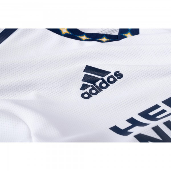 Maglia adidas Edwards LA Galaxy Home Authentic 22/23 con patch MLS (bianco)