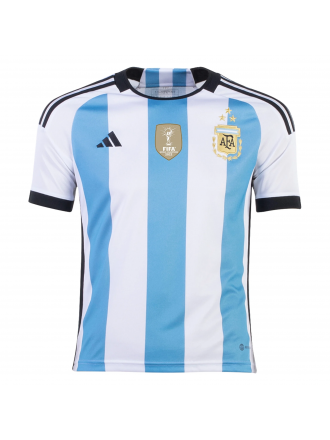 Maglia adidas Youth Argentina Home 3 Star 22/23 (Azzurro/Bianco)