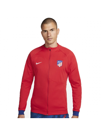 Nike Atletico Madrid Academy Pro Giacca con zip intera 22/23 (rosso sport/blu scuro)
