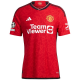 ADIDAS MANCHESTER UNITED AUTHENTIC Tyrell Malacia HOME JERSEY 23/24 con patch Champions League