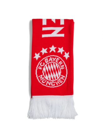 Sciarpa adidas Bayern Monaco 23/24 (Rosso/Bianco)