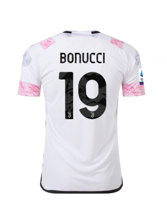 Maglia adidas Juventus Leonardo Bonucci Away / Serie A 23/24 (Bianco)