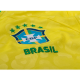 Maglia Nike Brazil Bruno Guimaraes Home 22/23 con patch Coppa del Mondo 2022 (giallo dinamico/blu)