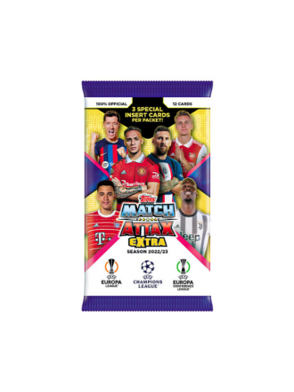 Topps Match Attax Extra Trading Card Pack 22/23