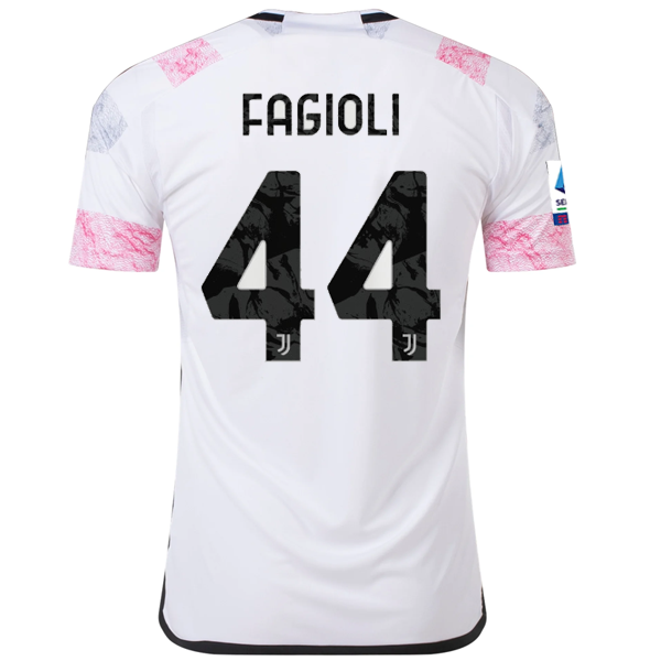 Maglia adidas Juventus Fagioli Away / Serie A 23/24 (Bianco)