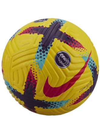 Pallone da calcio ufficiale Nike Premier League (giallo/viola)