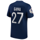 Maglia home Nike Paris Saint-Germain Gana con patch campione Ligue 1 22/23 (mezzanotte marina/bianco)