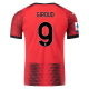 Puma AC Milan Authentic Olivier Giroud Maglia home con patch Serie A 23/24 (rosso/nero)