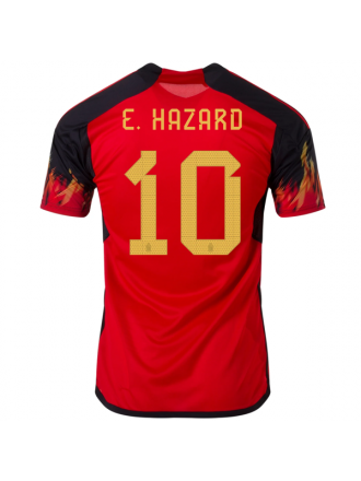 Maglia adidas Belgio Eden Hazard Home 22/23 (rosso/nero)