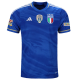 Maglia adidas Italia Home con patch Campione d'Europa + Nations League 22/23 (Blu)