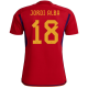 Maglia adidas Spain Jordi Alba Home 22/23 (Rosso/Francese)