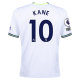 Maglia Nike Tottenham Harry Kane Home con toppe EPL + No Room For Racism 22/23 (bianco)