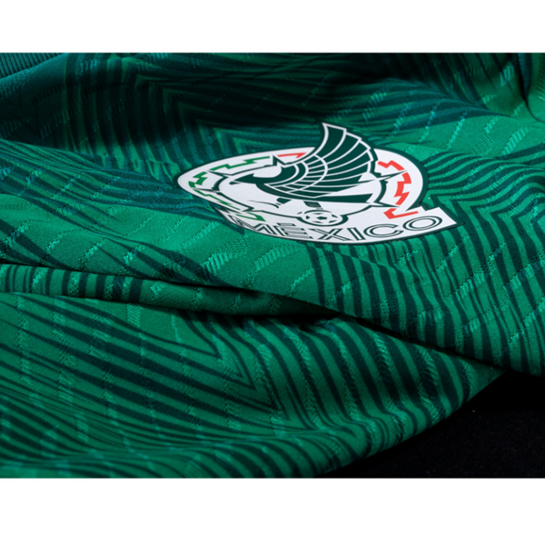 Maglia adidas Mexico Orbelín Pineda Authentic Home Jersey con toppe Gold Cup 22/23 (verde vivo)