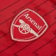 Maglia adidas Arsenal Leandro Trossard Home 23/24 con patch EPL + No Room For Racism (meglio scarlatto/bianco)