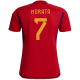 Maglia adidas Spain Alvaro Morata Home 22/23 (Rosso/Francese)
