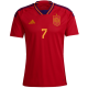 Maglia adidas Spain Alvaro Morata Home 22/23 (Rosso/Francese)
