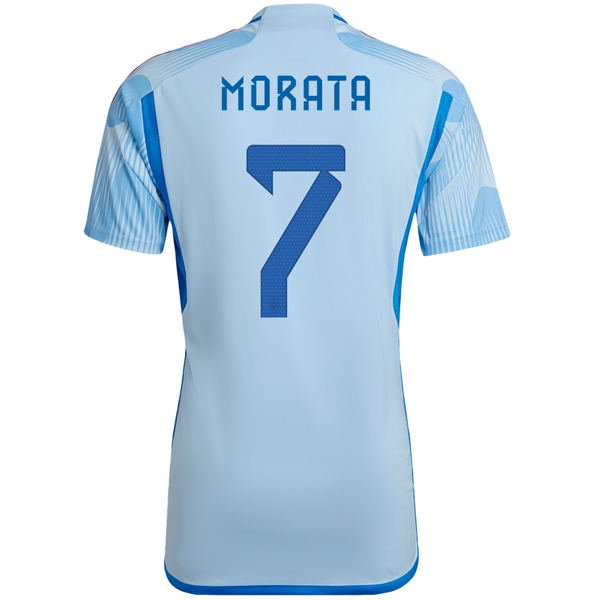 Maglia adidas Spagna Alvaro Morata 22/23 (Blu)