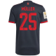 Terza maglia adidas Bayern Monaco Thomas Muller con patch Bundesliga +10 volte vincitore 22/23 (grigio notte)