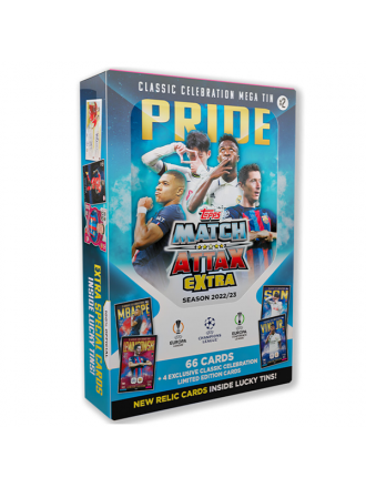 Topps Match Attax Extra Pride Mega Tin 22/23
