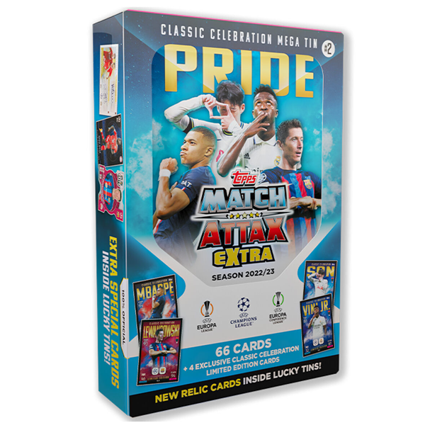 Topps Match Attax Extra Pride Mega Tin 22/23