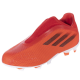 Scarpe da calcio adidas Jr. X Speedflow.3 LL (rosso/nero)