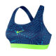 Reggiseno sportivo Nike da donna (blu/verde)