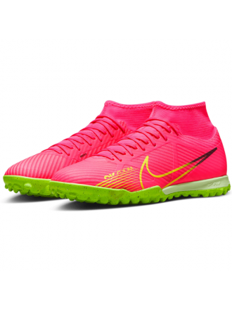 Scarpe da calcio Nike Zoom Superfly 9 Academy Turf (Pink Blast/Volt-Gridiron)