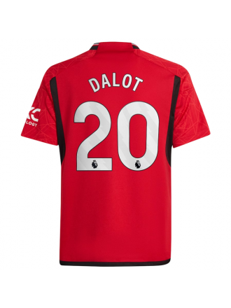 Maglia adidas Youth Manchester United Diogo Dalot Home 23/24