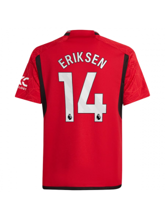 Maglia adidas Youth Manchester United Christian Eriksen Home 23/24