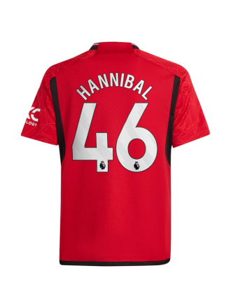 Maglia adidas Youth Manchester United Hannibal Mejbri Home 23/24