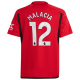 Maglia adidas Youth Manchester United Tyrell Malacia Home 23/24