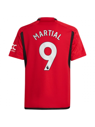 Maglia adidas Youth Manchester United Anthony Martial Home 23/24