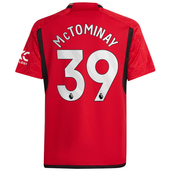 Maglia adidas Youth Manchester United Scott McTominay Home 23/24